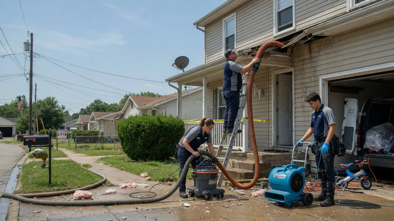 Water Damage Restoration in Bluffton, OH near me